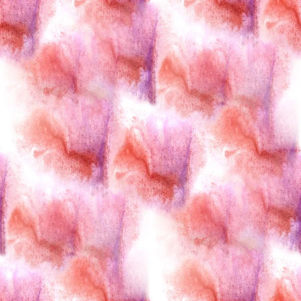 アーティストのピンク、ライラックのシームレスな水彩画の壁紙韓感 — ストック写真