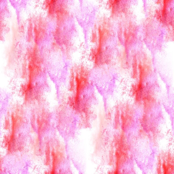 Artist red, lilac seamless watercolor wallpaper texture of handm — Stock Photo, Image