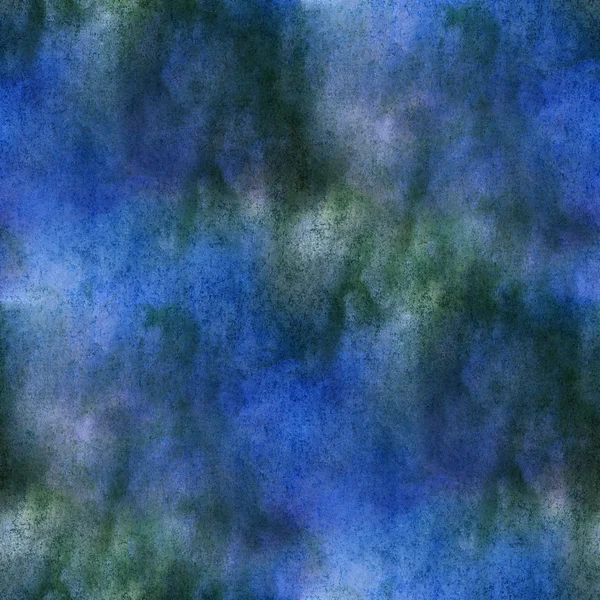 Impressionism  artist  seamless blue green watercolor wallpaper — Stock Photo, Image