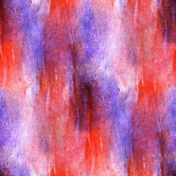 Impressionismus Künstler rot, blau nahtlose Aquarelltapete t — Stockfoto