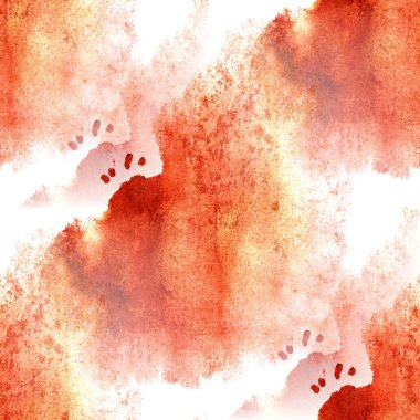 modern ressam sorunsuz turuncu, kırmızı sulu boya duvar kağıdı doku
