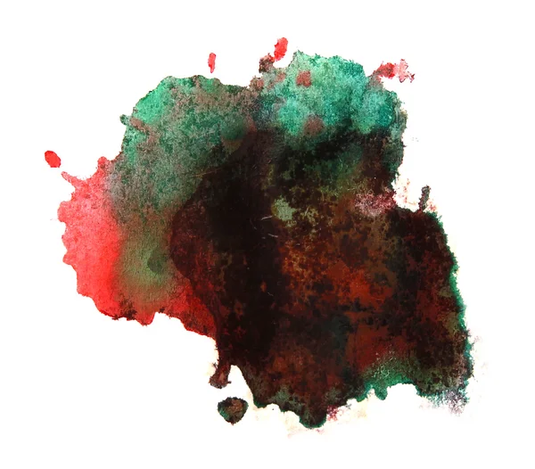 Modern konst avant-gardet textur bakgrundsbild grön, röd, — Stockfoto