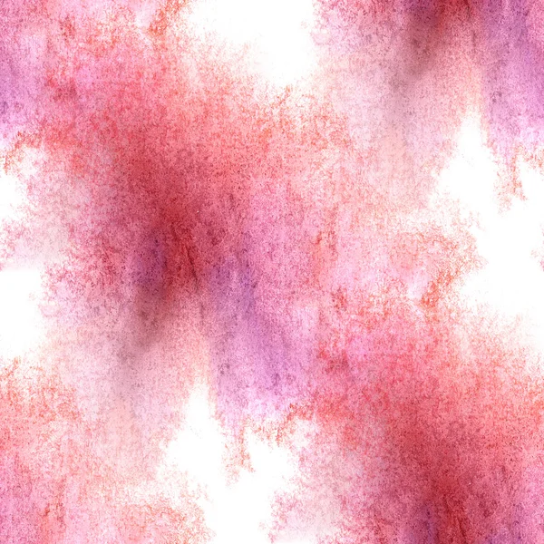 现代艺术家无缝粉色、 淡紫色水彩壁纸纹理 — 图库照片