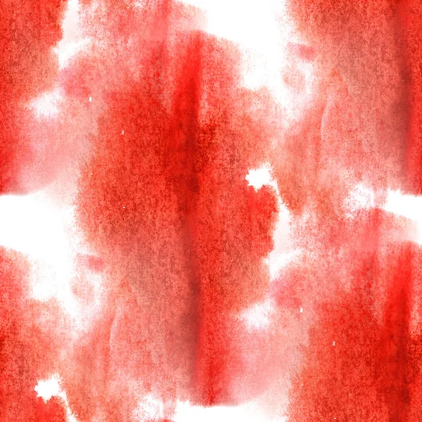 Artista moderno sin costuras acuarela roja fondo de pantalla textura de la mano — Foto de Stock