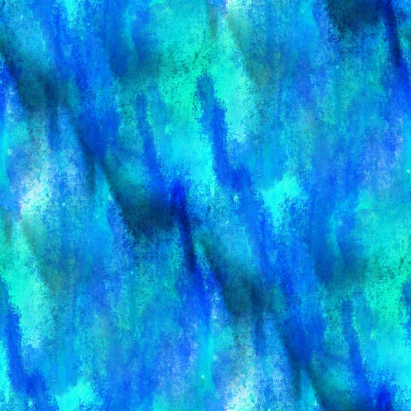 Aquarelle transparente artiste bleu texture murale papier peint de la main — Photo