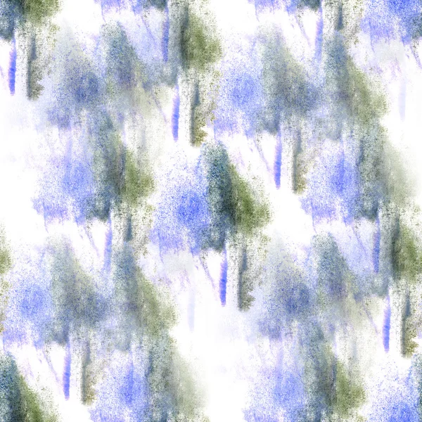 Bezszwowe niebieski, akwarela artysta bagno ścienne tapeta tekstura — Zdjęcie stockowe