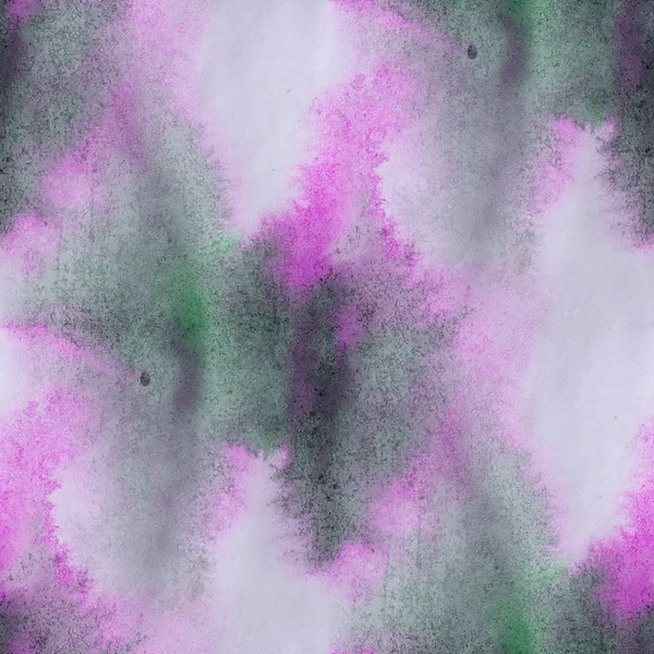 Art contemporain vert sans couture, texture violette aquarelle unu — Photo