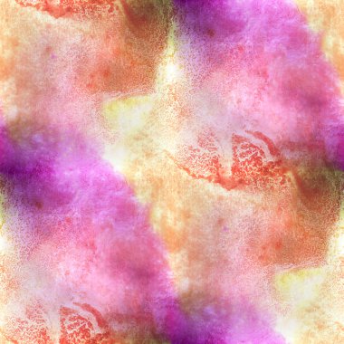 Duvar mor, sarı Dikişsiz desen arka plan te