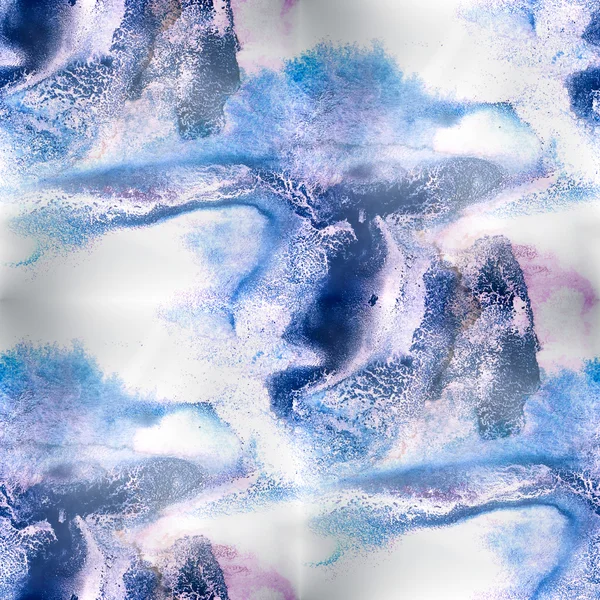 Фреска синего цвета с бесшовной текстурой — стоковое фото