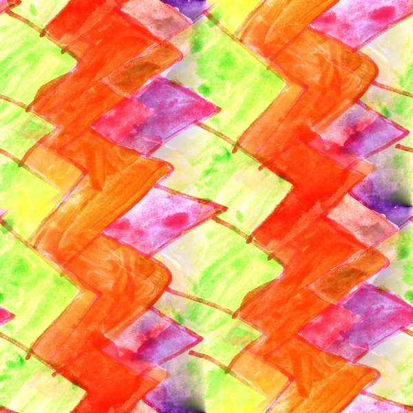 シームレス パターン テキストを背景の壁画の色付きの線 — ストック写真