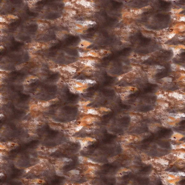 Абстрактная черно-оранжевый штрих чернила воды акварели — стоковое фото