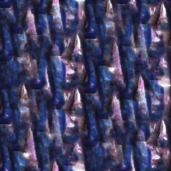 アート ピンク, 暗い青, 黒の水彩ペイント blob 水彩 — ストック写真