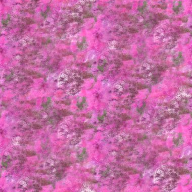 Koyu mavi, pembe, yeşil çizim kontur mürekkep suluboya br soyut