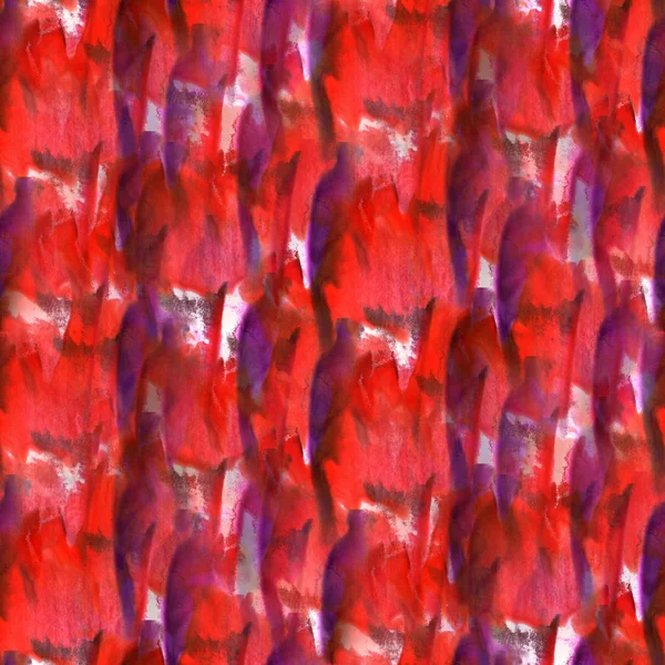 Umění červené, fialové akvarel ink malování blob akvarel úvodní col — Stock fotografie