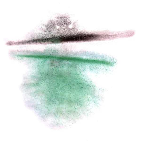 Современный зеленый, фиолетовый авангардный художник авангарда бесшовный фон — стоковое фото