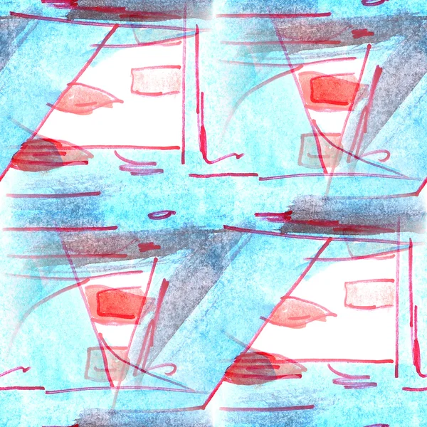 Фреска фону безшовний візерунок синьої площини текстури — стокове фото
