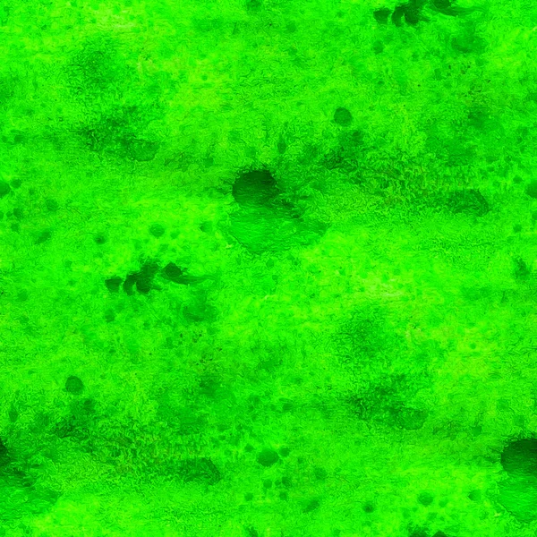 Verde textura macro sem costura aquarelas pinceladas — Fotografia de Stock