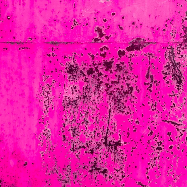 Old pink texture of iron — Stock Photo, Image