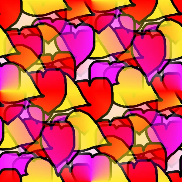 Tekstura serca Valentines Day tła — Zdjęcie stockowe