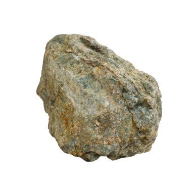 Beyaz arka plan üzerinde izole Doğal Taşlar