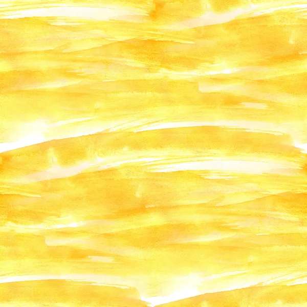 シームレス テクスチャ黄色の画像抽象的な水彩画の背景 — ストック写真