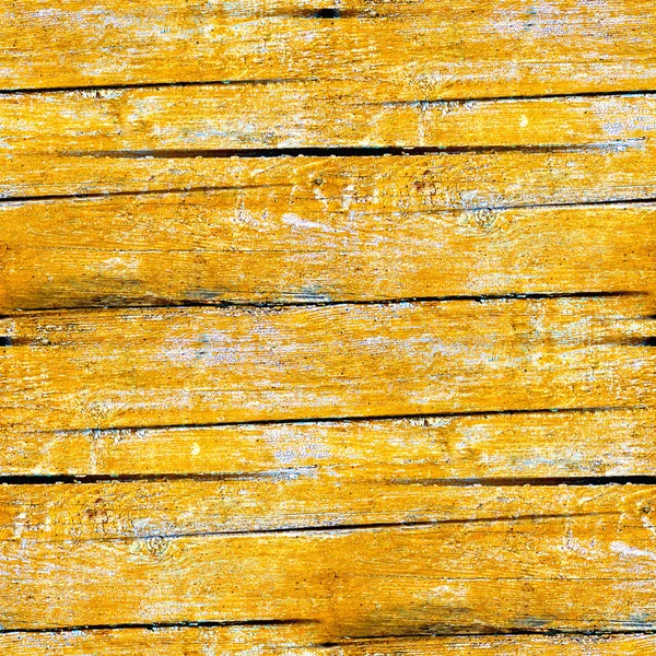 Yellow seamless texture of old wood planks — Stock Photo, Image