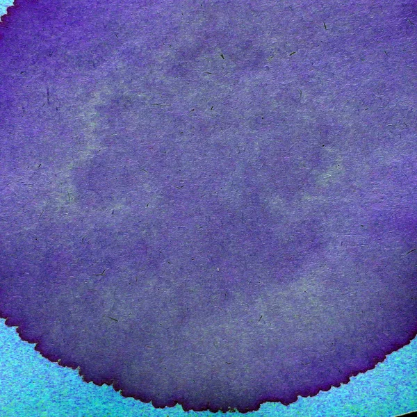 Aquarelle violet, bleu abstrait peinture de fond blob des — Photo