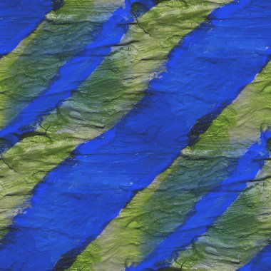 Mavi, yeşil, çizgili grunge doku, suluboya sorunsuz backgro