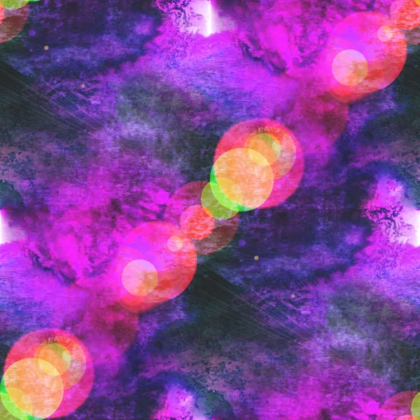 Bokeh абстрактный акварель и фиолетовое искусство бесшовные текстурные руки , — стоковое фото