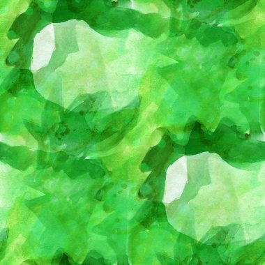 Desen tasarım sorunsuz suluboya doku arka planı yeşil duvar