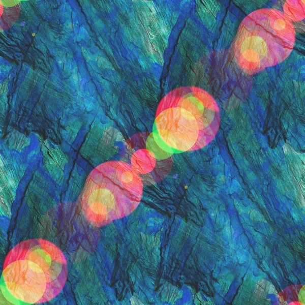 Bokeh wallpaper blue abstract aquarel kunst naadloze textuur ha — Stockfoto