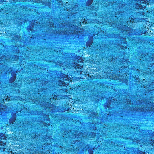 Palette cadre graphique bleu sans couture style texture waterc — Photo