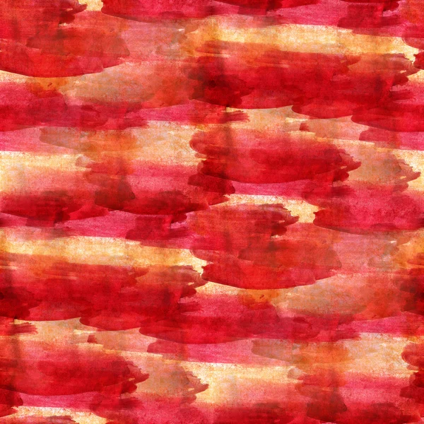 Artist yellow, red watercolor pattern background, art and seamle — Stock Photo, Image