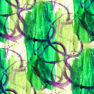 renkli desen su çizim grunge eski yeşil süs
