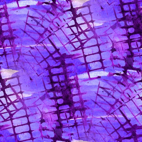 Grunge antiguo ornamento dibujo usa azul, púrpura colorido marrón — Foto de Stock