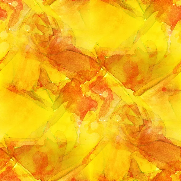 Винтажный рисунок картины бесшовные акварельные текстуры желтый — стоковое фото