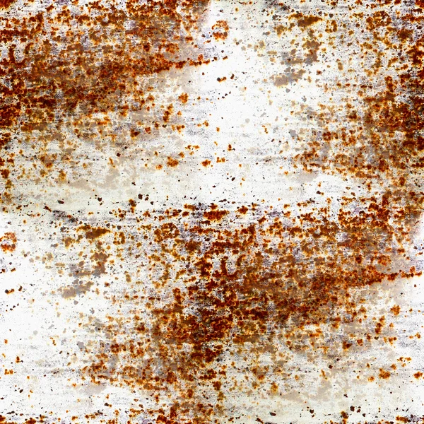 Rezavý grunge bezešvých textur železa s místem pro zprávy — Stock fotografie