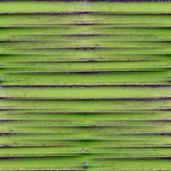 Grunge texture verde senza cuciture di vecchie persiane in ferro ventilazione — Foto Stock