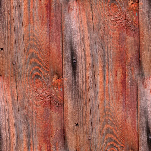 Senza cuciture rosso sfondo texture legno vecchio tavole legno — Foto Stock