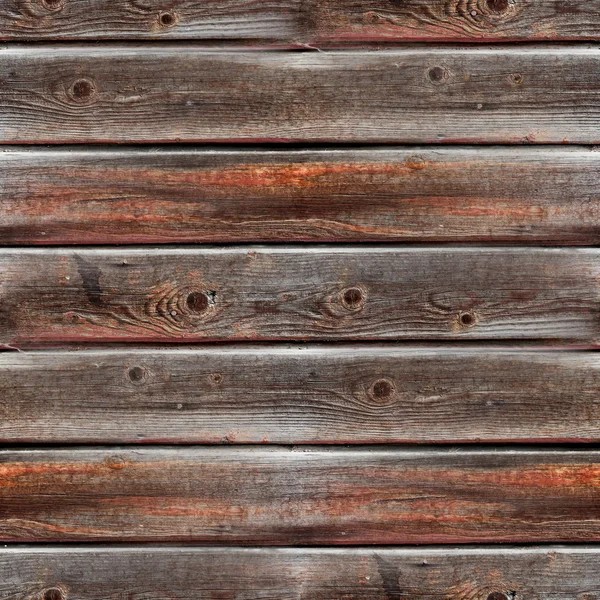 无缝纹理背景旧木头与裂缝 — 图库照片