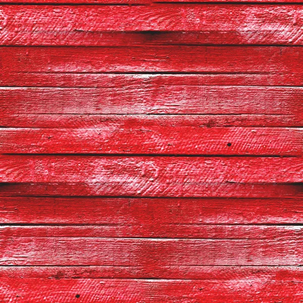 Naadloze textuur van rode houten hek — Stockfoto