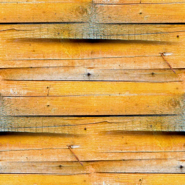 Textura sem costura cerca de madeira do amarelo velho — Fotografia de Stock
