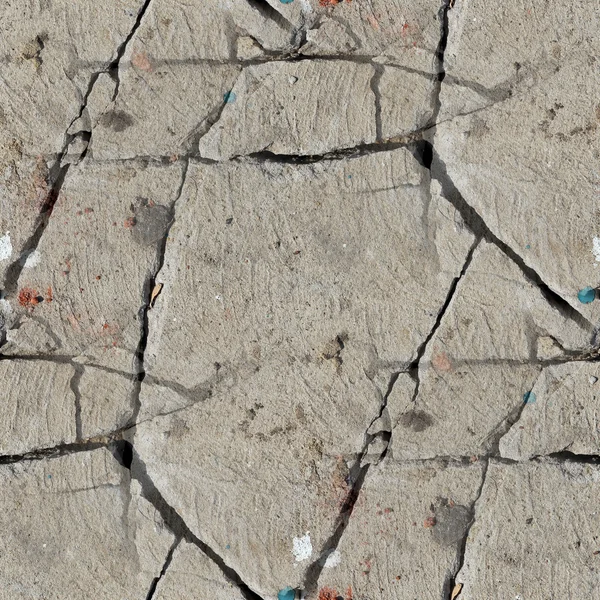 Concrete texture wall crack background seamless — Stock Photo, Image