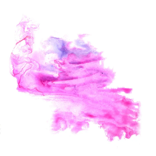 免疫印迹的手工粉红色艺术家一个孤立的离婚图 — 图库照片