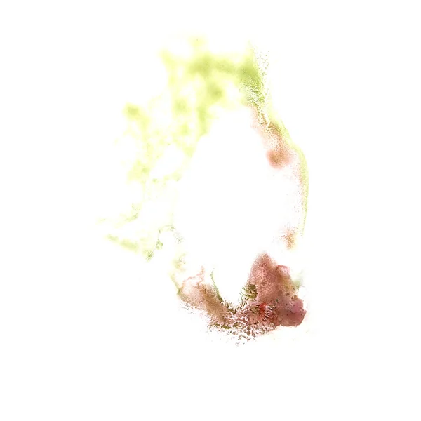 Macro spot blotch lilac, yellow texture isolated on white textur — Stock Photo, Image