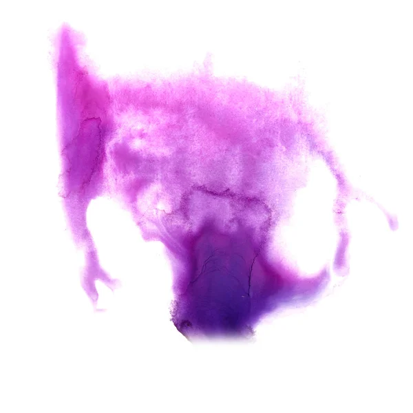 Macro spot lilac blotch texture isolated on white texture — Stock Photo, Image