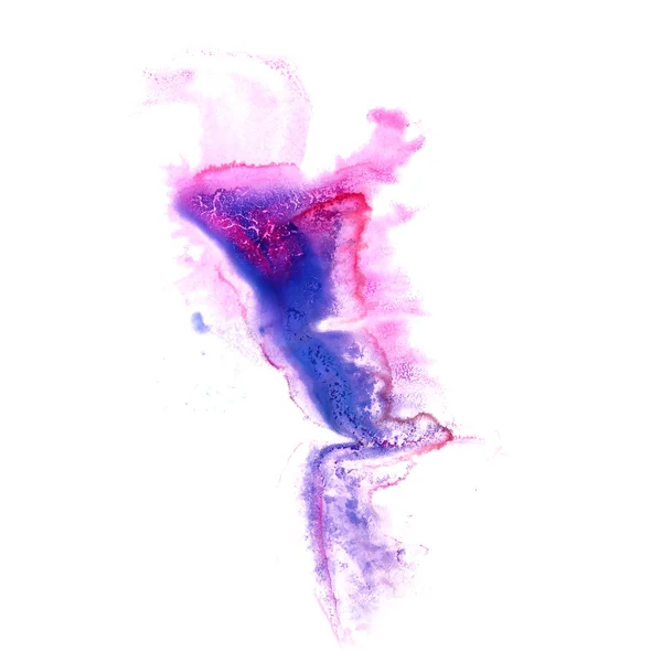 Macro tache lilas, texture tache rose isolée sur texture blanche — Photo