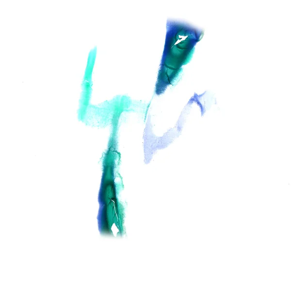 Zmaza rozwód zielony, ciemny niebieski ilustracja artysta ręcznych jest — Zdjęcie stockowe