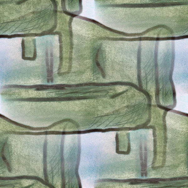 Пятна серый диван акварель живописи бесшовный фон — стоковое фото