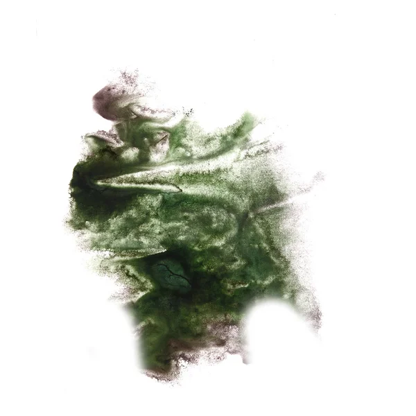 Macro plek marsh blotch textuur geïsoleerd op wit textuur — Stockfoto